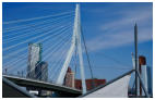 Brücke über den Rhein in Rotterdam