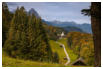 Platz 16-16-Blick auf St. Anna Wamberg-Garmisch-Partenkirchen