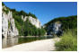 Platz 17 - 17 Donaudurchbruch bei Kloster Weltenburg