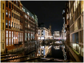 Hamburg bei Nacht